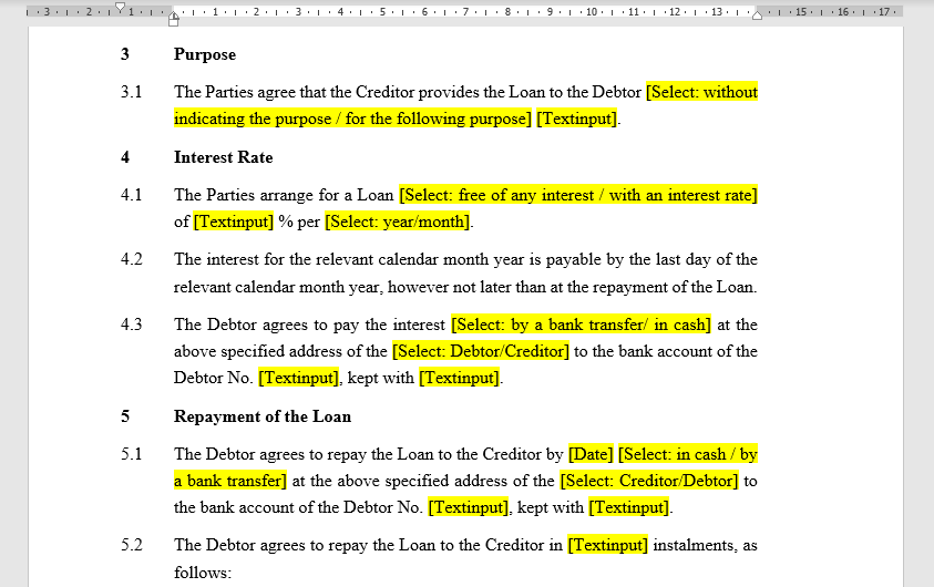 Document Automation STEP 1: Convert your Word templates into Legito Smart Documents