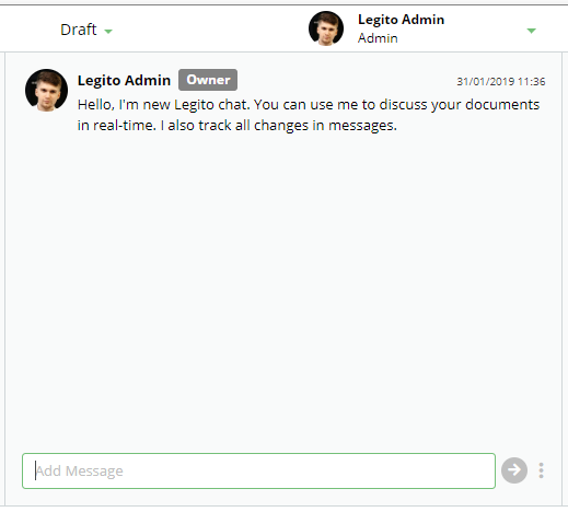 New Legito Update - real time chat