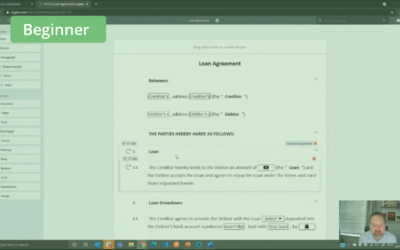 Webinar: Document Automation and Legito Template Editor