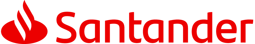 Santander Logo - The iconic emblem of Santander, a global financial institution providing banking and financial services.