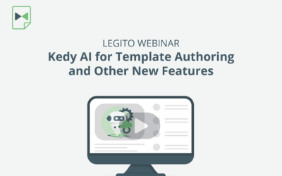 Webinar: Kedy AI for Template Authoring and Other New Features